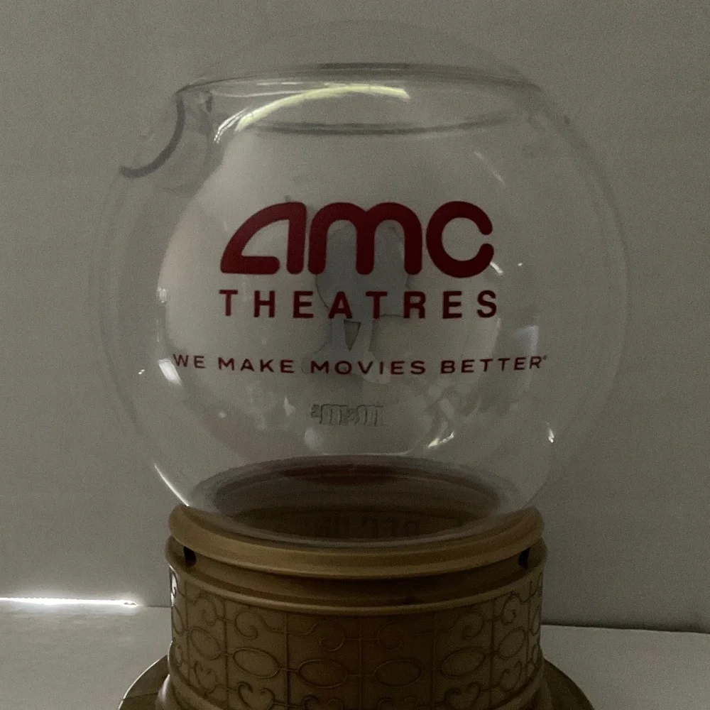 M&M’s Red One Lighted Snow Globe – 2024 Collectible AMC Movie Theater - Picture 2 of 9